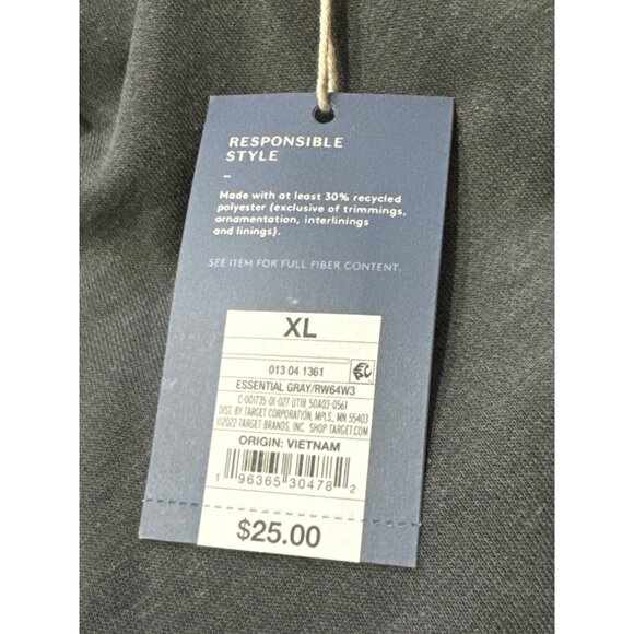 XL - Womens High-Rise Fleece Jogger Pants - Universal Thread - Dark Gray - Picture 3 of 6